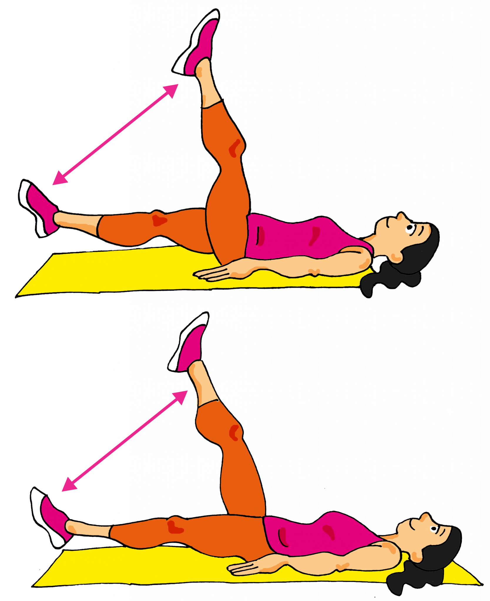 EJERCICIOS PARA ABDOMEN BAJO. Fundación Aprende con REYHAN